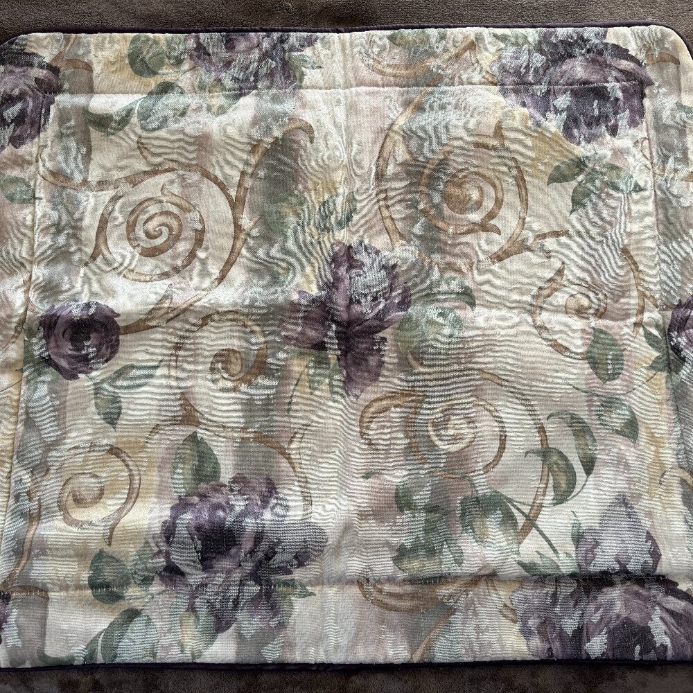 Croscill Chambord Cassis Amethyst Standard Pillow Sham  Vintage